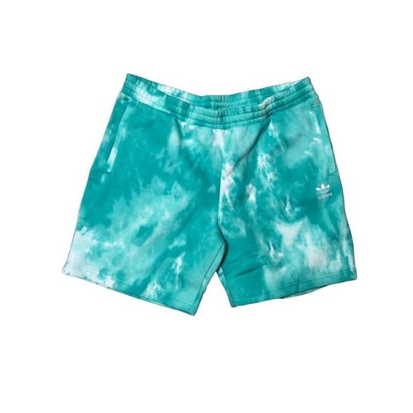 Adidas Essentials Tie Dye Sweat Shorts Men’s Size XL - Picture 1 of 4